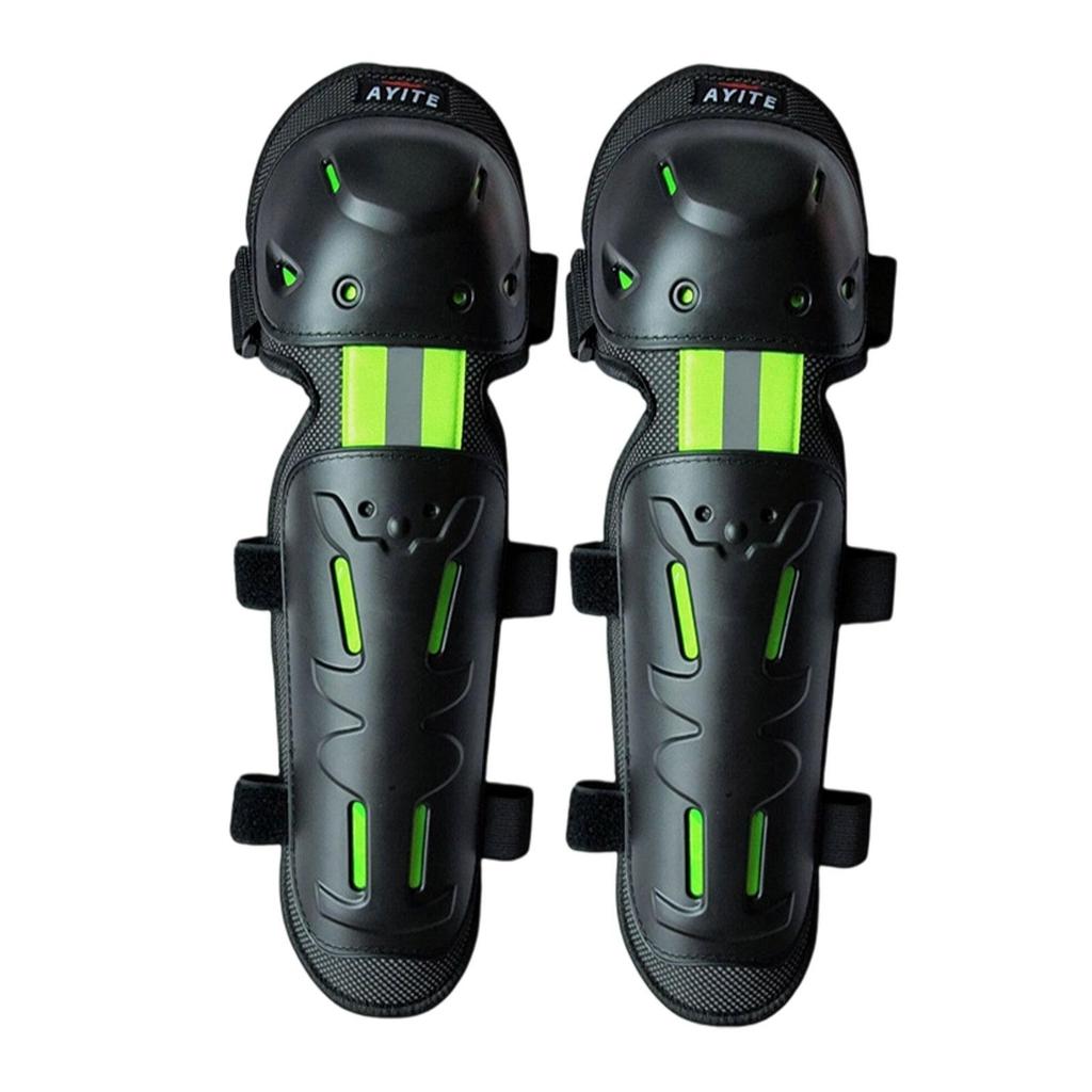 Motorcycle Knee Pads Easy to Wear Impact Resistant Guards for Men and Women Shin Protection