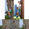 Creative Garden Decoration Micro Dwarf Climbing Figurine Made Of Durable Resin Material