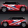 Union Jack Car Exterior Door Side Body Stickers Decal For MINI Cooper Countryman R60 R55 R56 F55 F56 F60 Car Styling Accessories