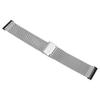 Watch Wristband 24mm Stainless Steel Mesh   Strap For   Spartan HR 7CelsiusD5i