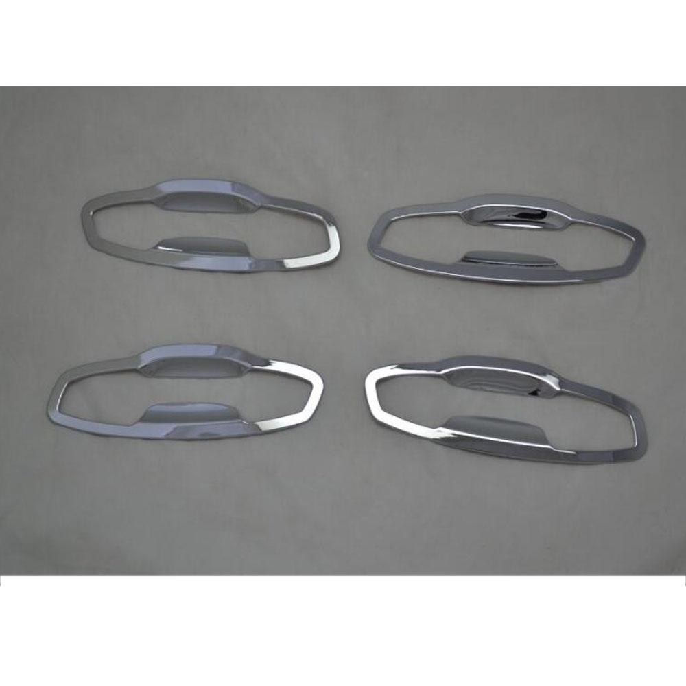 For VW Volkswagen Golf7 Golf 7 2014 2015 2016 2017 2018 Car Door Handle Bowl Cover Trim Chrome Exterior Accessories Sticker