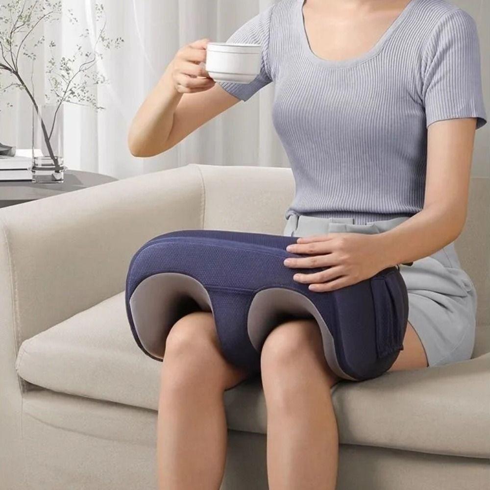 Adjustable Intensity Shiatsu Massager Rechargeable Kneading Massager Deep Tissue Massager  Home Use