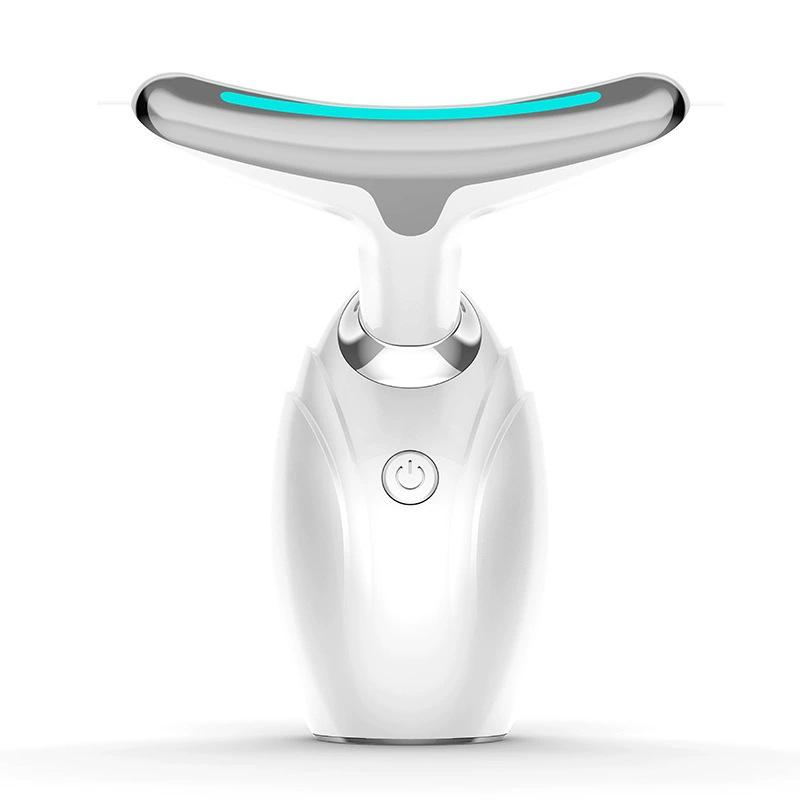 

Versatile Neck and Cervical Massager with Heat and Vibration, Reducing Wrinkles and Nasolabial Folds for Enhanced Beauty.