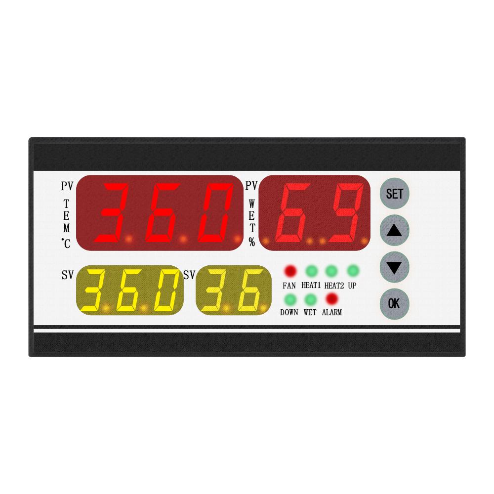 

XM-18 Digital Egg Incubator Controller Multifunctional Thermostat Hygrostat Temperature Humidity Controller with Sensor Probe
