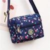 Floral Oxford Cloth Crossbody Bag for Women - Versatile Canvas Bag for Moms and Seniors