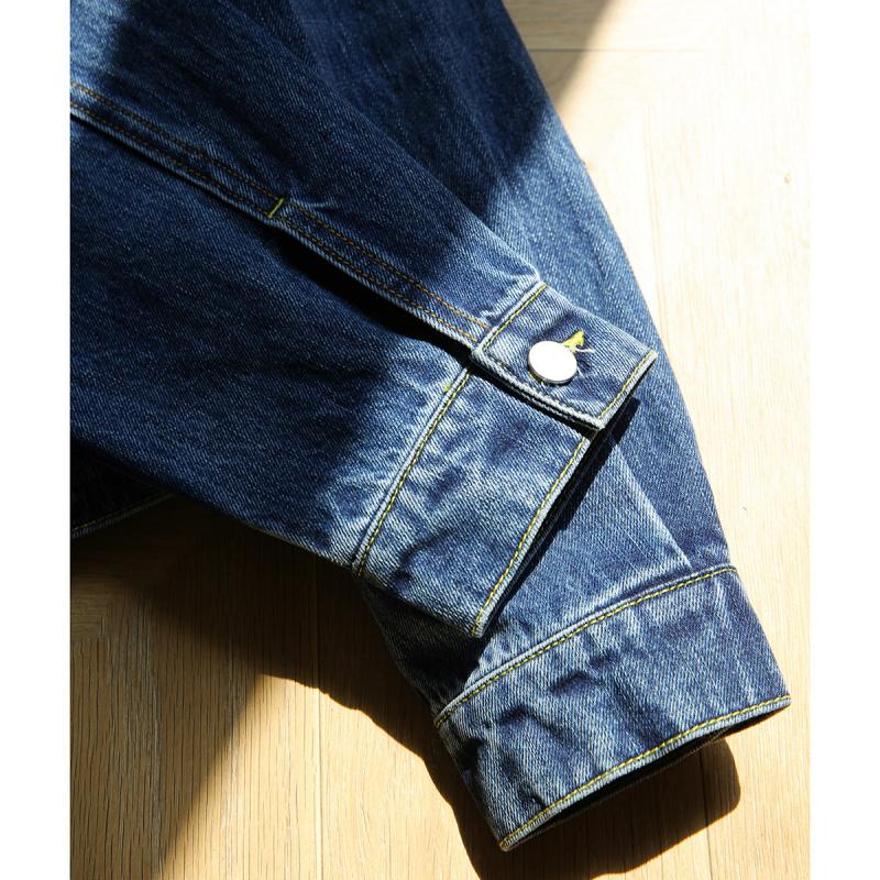 Collared denim jacket 2026 spring new women's short denim top