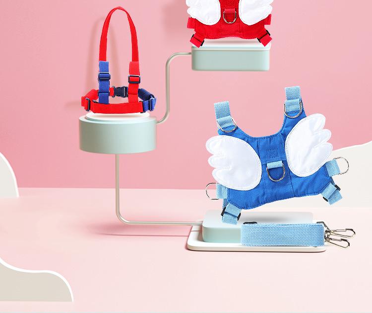 Children's Anti-Lost Backpack with Safety Harness and Walking Leash