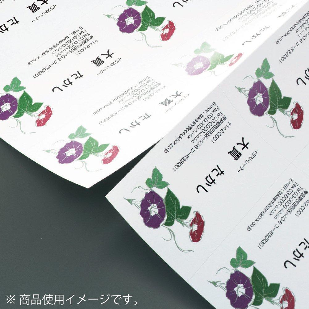 KOKUYO Multi-Printer Business Card Paper A4 10 Sheets Natural White KPC-VE10W
