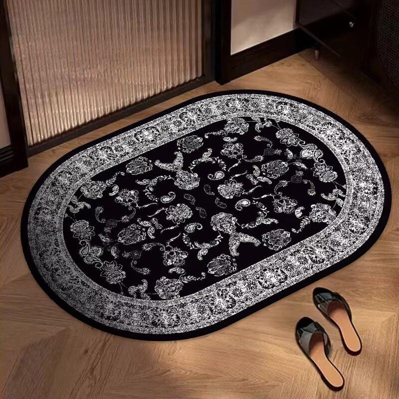 Bathroom Floor Mat, Diatom Mud Cushion, Dirt-resistant and Non-slip Household Foot Cushion, Toilet, Toilet Door Carpet