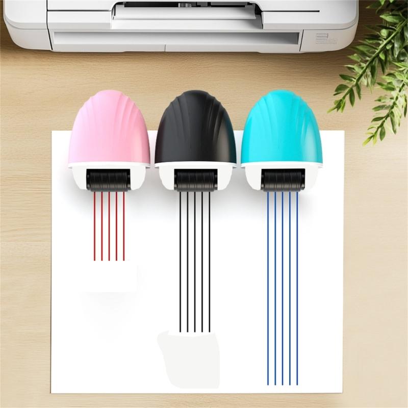 Music Staff Roller Seal for Quick Neat Sheet Creation Plastic Designs Ideal for Piano Guitar Lessons and Composing