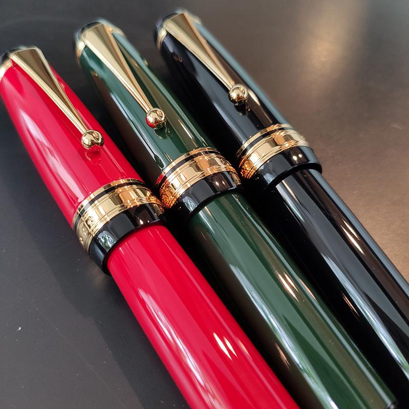 JD Big Pen Fancy Luxury Gift Expensive Fountain Pen Large Big Size Pen Branding Black /green /red Executive VIP boss Pen