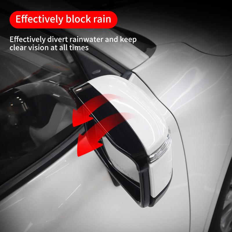 For 2024 Lexus LX600 LX500d Rearview Mirror Rainproof Cover Rain Eyebrow LX 600 Exterior Upgrade Accessories Body Kit