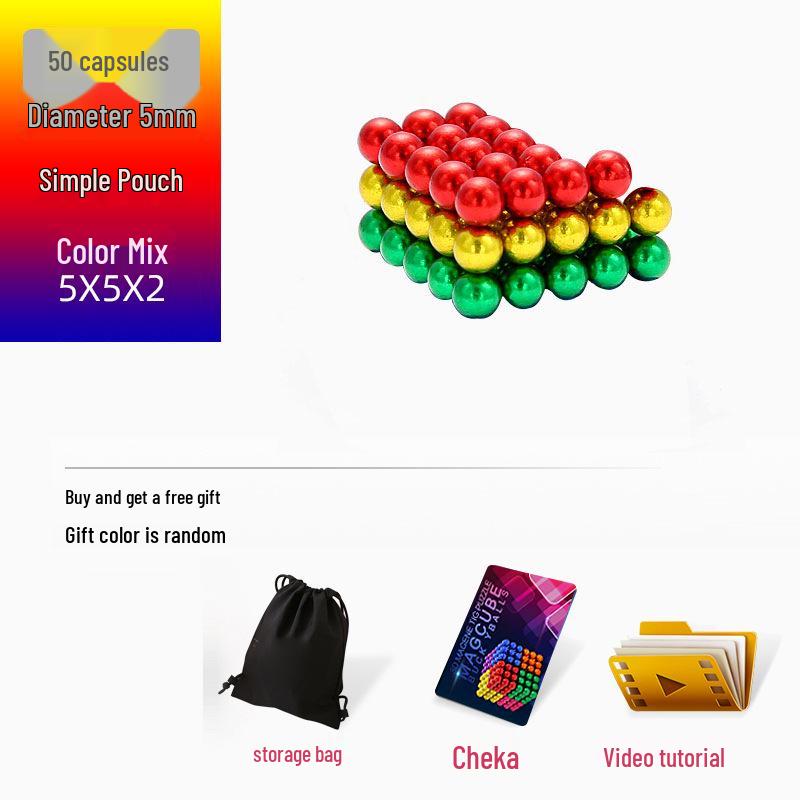 Buck Ball 1000: Magnetic Balls & Sticks Educational Set for Decompression & Creativity