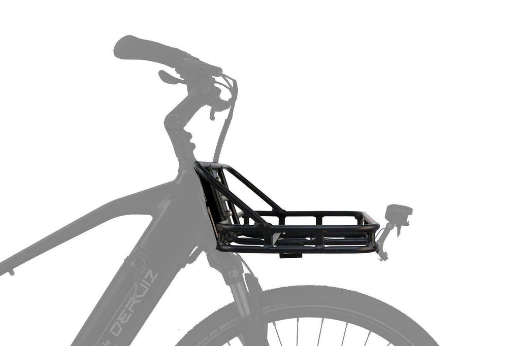Front Luggage Rack DERUIZ Stable, Compatible with DERUIZ Quartz E-Bike City