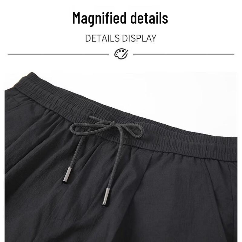 Men's Premium Linen Blend Casual Shorts