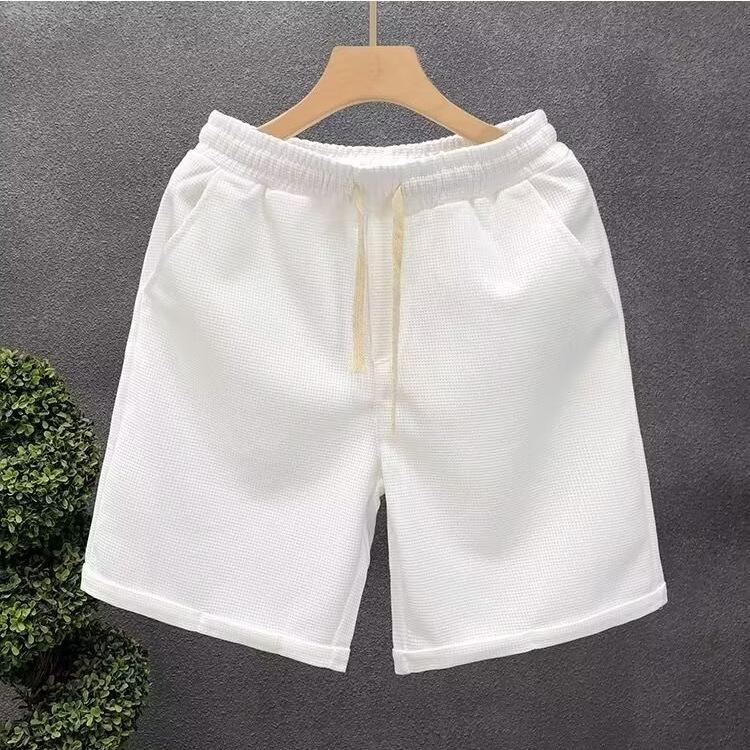 2024 Men's Solid Color Casual Summer Five-Point Shorts - New Versatile Sportswear