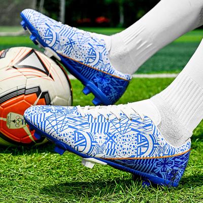 Moda masculina chuteiras de futebol FG/TF antiderrapantes chuteiras de futebol de grama sapatos de treinamento tênis de alta qualidade ao ar livre botas de futebol de cano baixo 35-45
