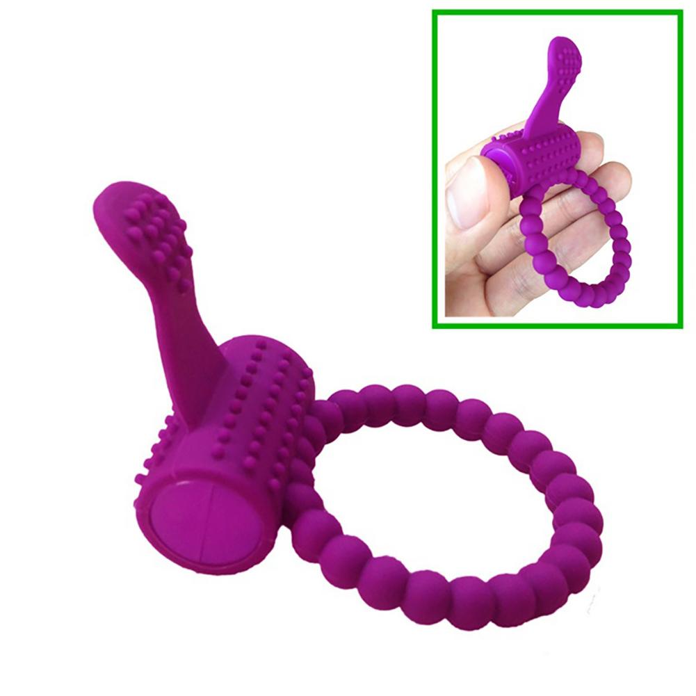 Penis Cock Ring Intense Clit Stimulation Tongue Vibrator Adult Sex Fidget Toys For Men Couple Delay Ejaculation Male Masturbator