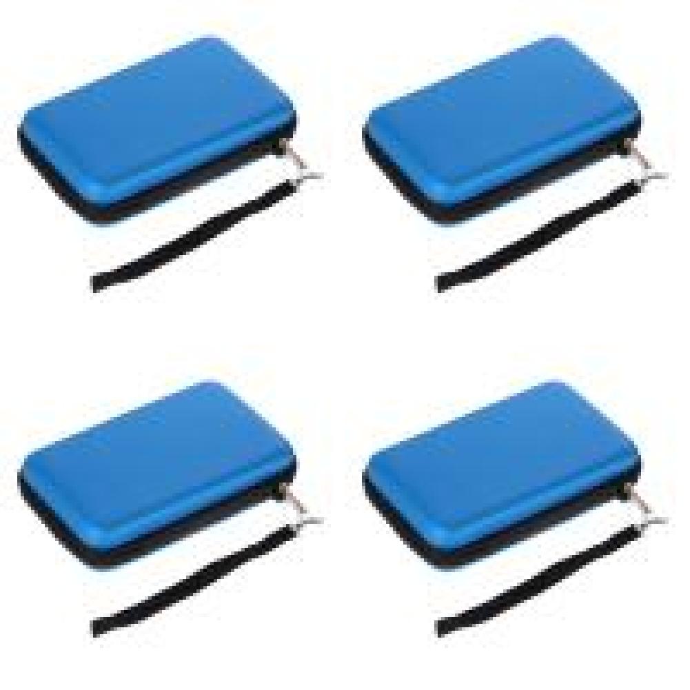 

Синий чехол-сумка из ЭВА-кожи для переноски 3DS XL LL с ремешком