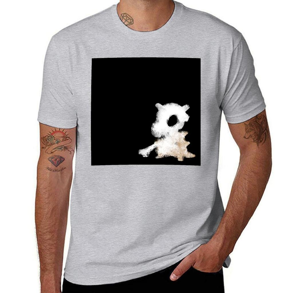 Lonely Cubone Tshirt Short Sleeve Tee Graphics Blacks Mens T Shirts Pack