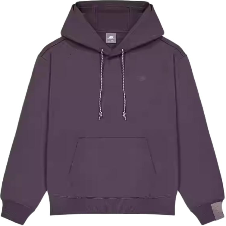 New Balance Sweatshirts Men s Purple Hooded Moderate Regular MT61B0AJ-ILL 2XL