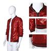 Men's Plus Size Sequin Dancewear Zip Cardigan Jacket - Bestseller
