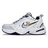 Air Monarch 4 Rutschfest Rutschfest Niedrig geschnitten Klobige Sneaker Unisex Blau Weiß 415445-102(Team627-)
