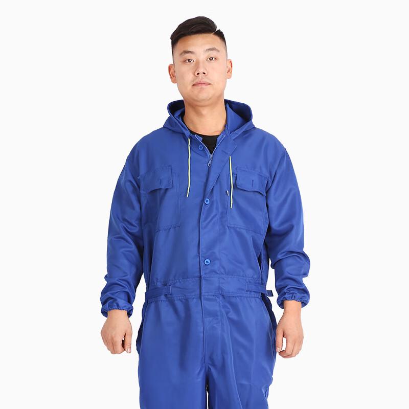 Long Sleeve Hooded Work Coveralls