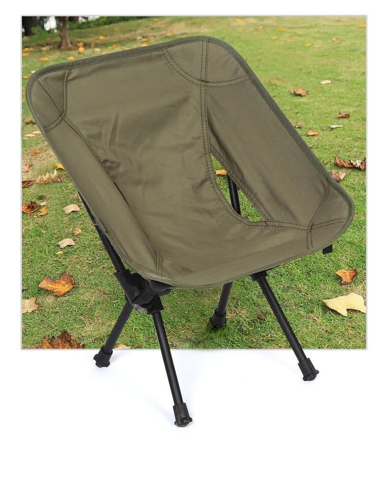 Ultra-Light Aviation Aluminum Moon Chair: Folding Parent-Child Model for Beach, Art, Fishing, Camping, and Leisure