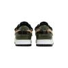 Nike Dunk Wild Time, Kaleidoscope Shopping Bag Abrasion Resistant Low top Skateboard Shoes Unisex Black White Green DD1391-100(Team113-S-BOX)