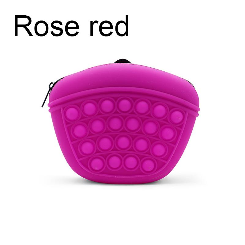 Silicone Pet Training Waist Bag, Outdoor Portable Dog Food Snack Pouch Waterproof Feeding Storage Bag For Dog Walking Training