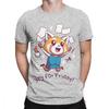 T Shirt for Men Aggretsuko Tee Shirt Aggressive Retsuko Yey For Friday Happy Weeken Tshirt 100 Cotton TShirts Party Clothing