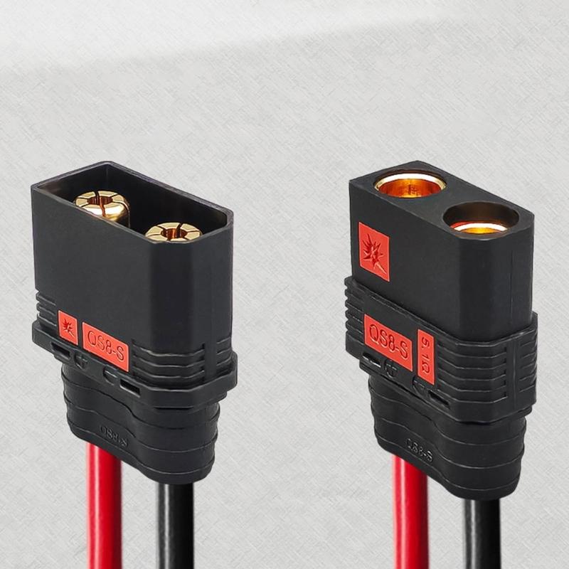 QS8-S Connector Male  Female High Current Antispark Connector Application Remote Control Toys Drones Battery Charger