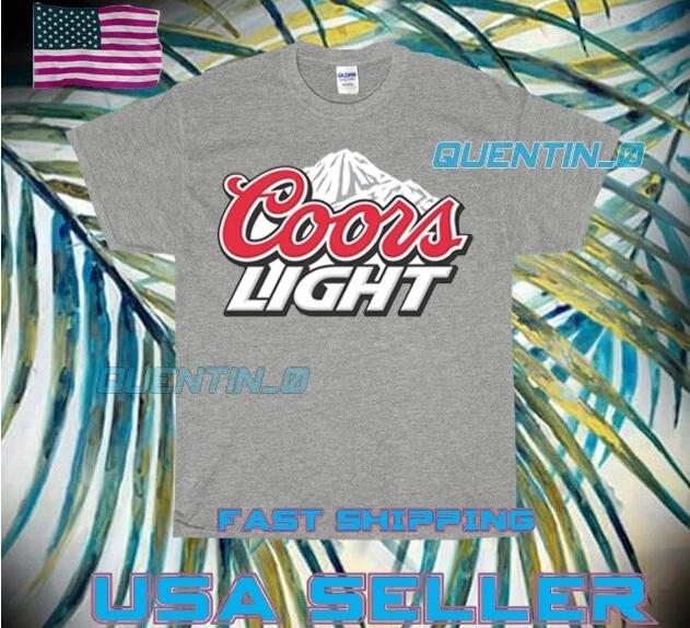 

NEW Shirt PREMIUM COORS LIGHT BEER LOGO T-Shirt FUNNY UNISEX SIZE S TO 5XL 4XL
