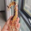 Fashion Creative Cartoon Personality Fun Alloy Oil Dripping Animal Accessories Giraffe Pin Brooch