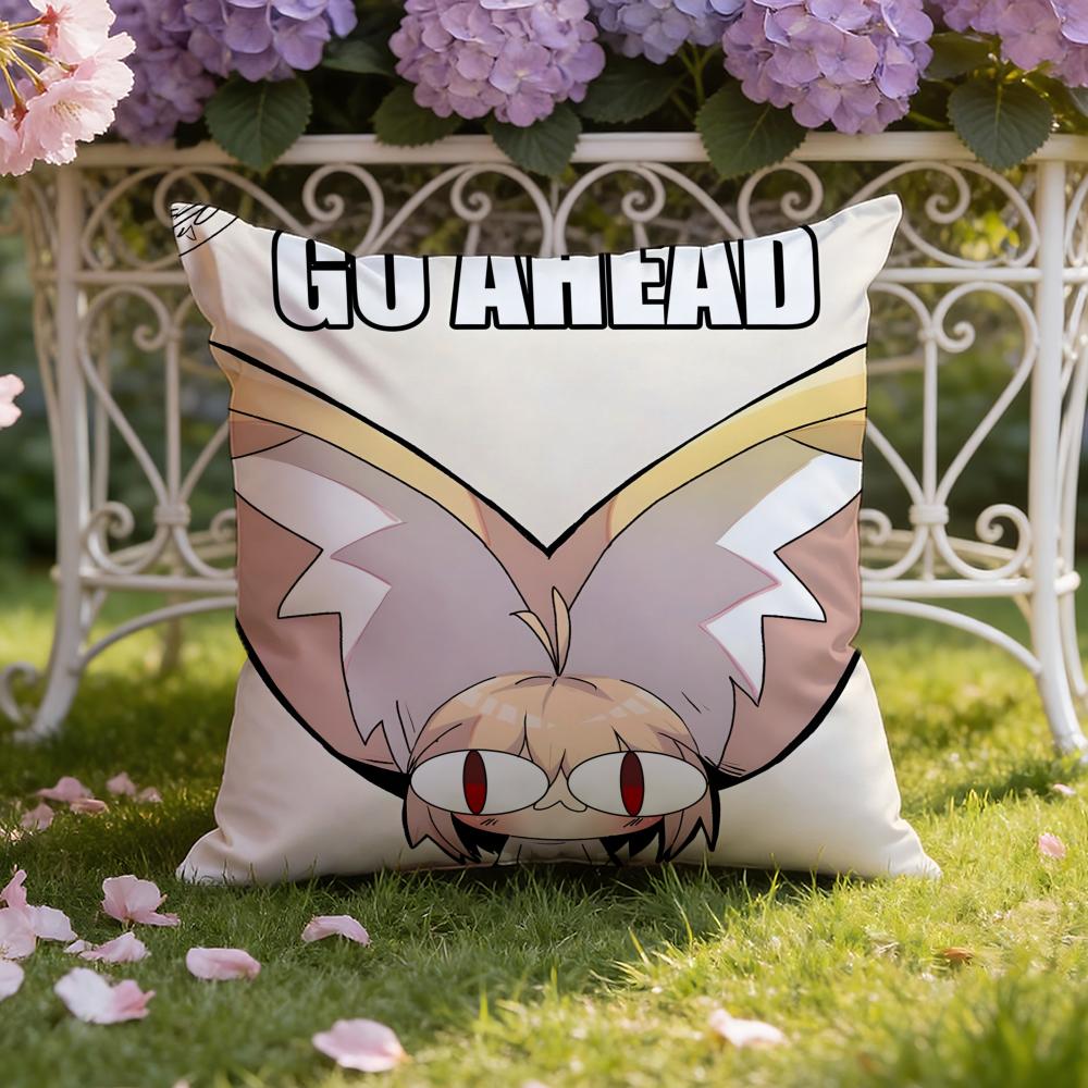 N-Neco A-Arc Kawaii Cushion Cover Home & Car Dual-Scene Pillow Cover: Reversible for Premium Comfort