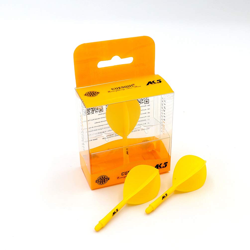 

CUESOUL integrated shaft and flight pear teardrop shape L size set of 3 (CSAK-57SDL)