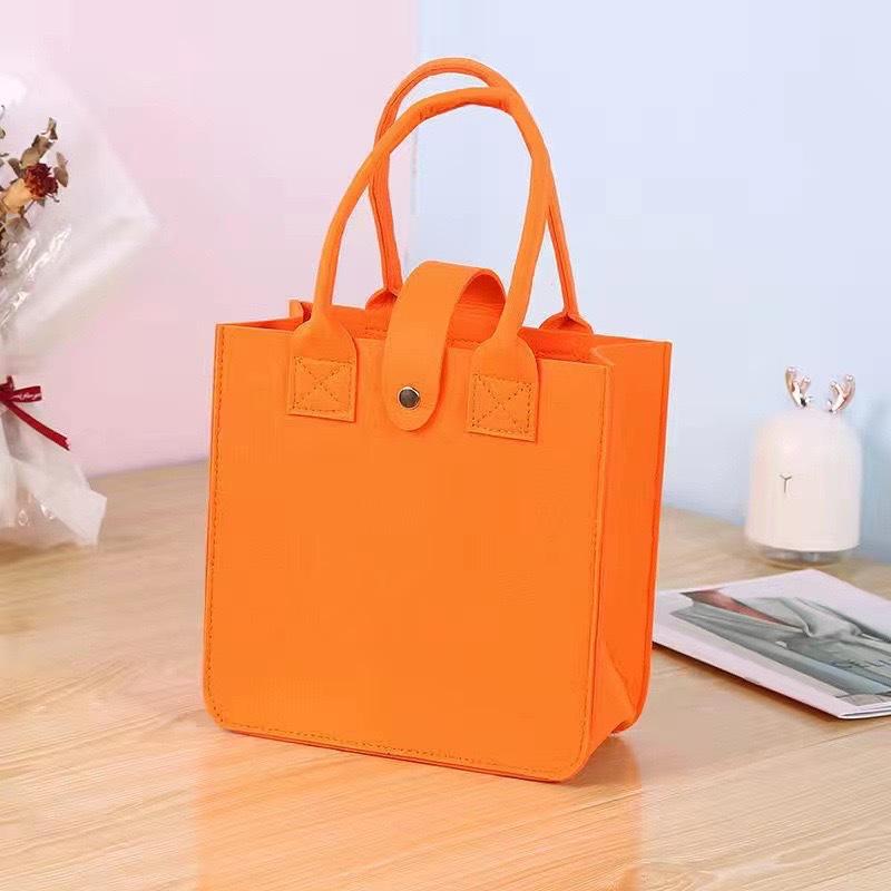 Bolso de Dibujos Animados de Fieltro para Regalo de Fiesta de Cumpleaños de Bebé Caja de Regalo