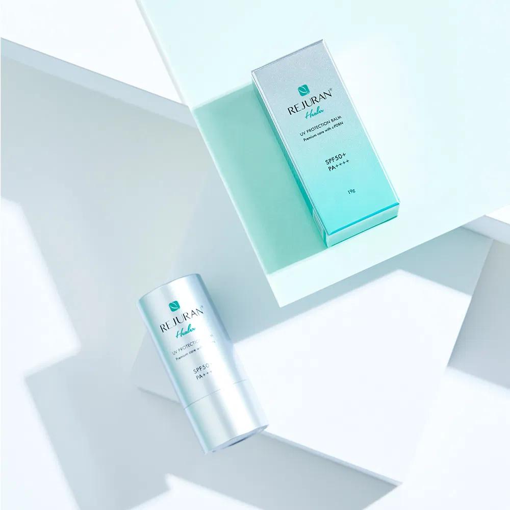 REJURAN Healer UV Protection Balm 19g SPF50+ PA++++ PDRN Hyaluronic Acid Collagen Soft Powdery Sun Stick
