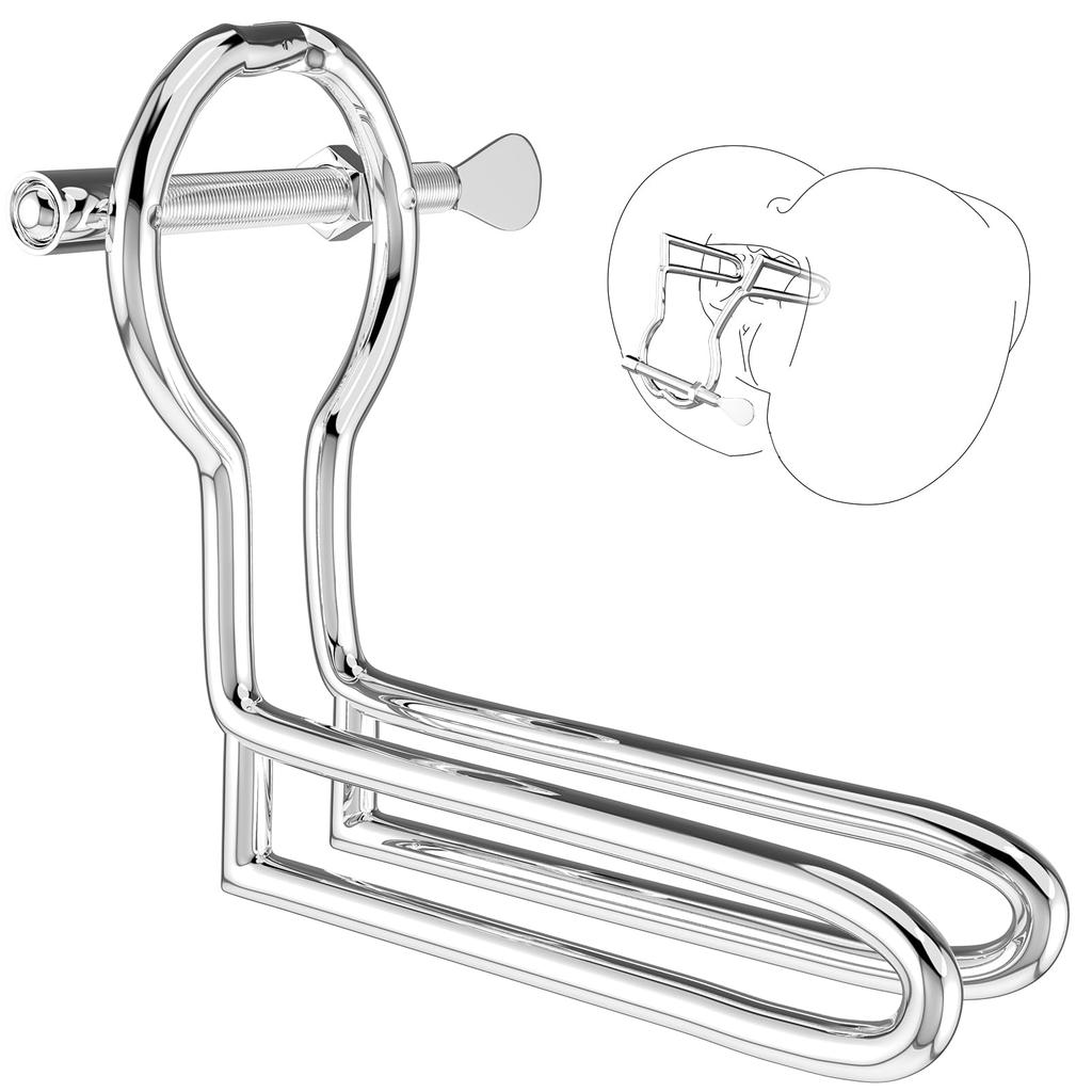 Adjustable Butt Plug Sex Toys Anal Expander Vagina Dilator Stainless Steel Plugs SM Adult Sex Toys for Men Women Anal Plugs