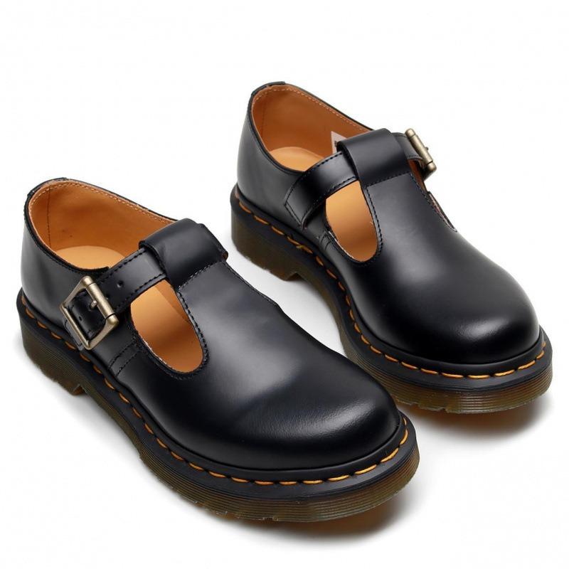 Martin boots with Mary Jane shoes, genuine leather, low-top small leather shoes, women's fashion