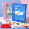 Magnetic Colored Tangram Set: Educational Wooden Math Puzzle for Children