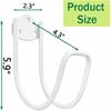 Iron Metal Garden Hose Holder Wall Mounted Compact Water Hose Holder Easy Installation Garden Water Pipe Hook
