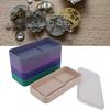 5 Layer Plastic Round Watch Parts Screw Storage Box Watch Tool Holder Container Watch Accessory Storage Box