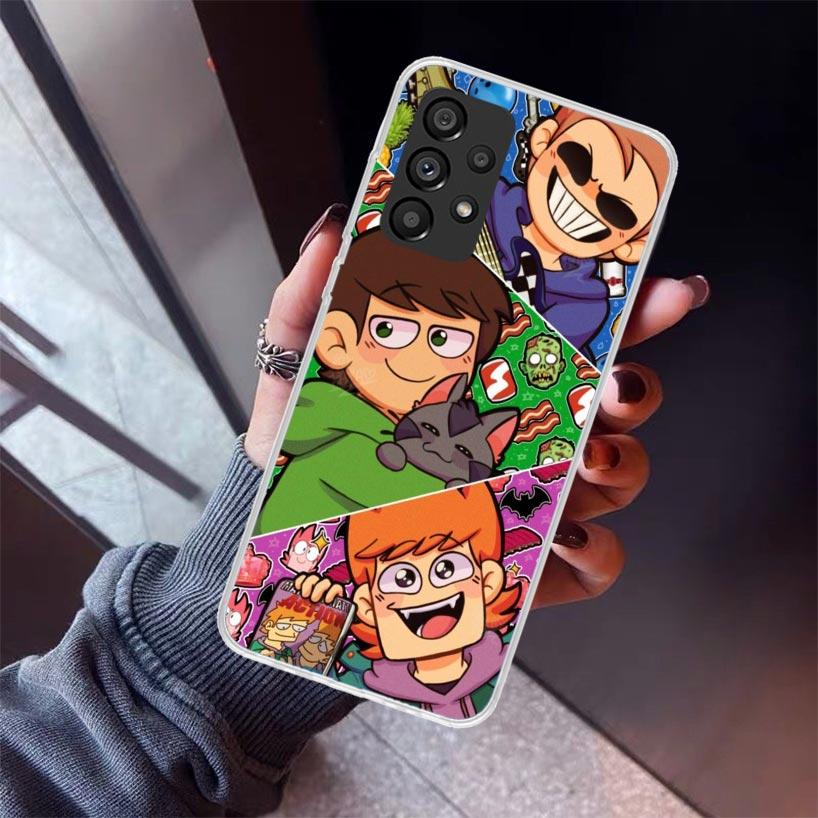 Anime Cartoon Eddsworld Phone Case For Samsung Galaxy A17 A16 A15 A14 A13 A57 A56 A55 A54 A53 A37 A36 A35 A34 A33 A26 A25 A24 A2