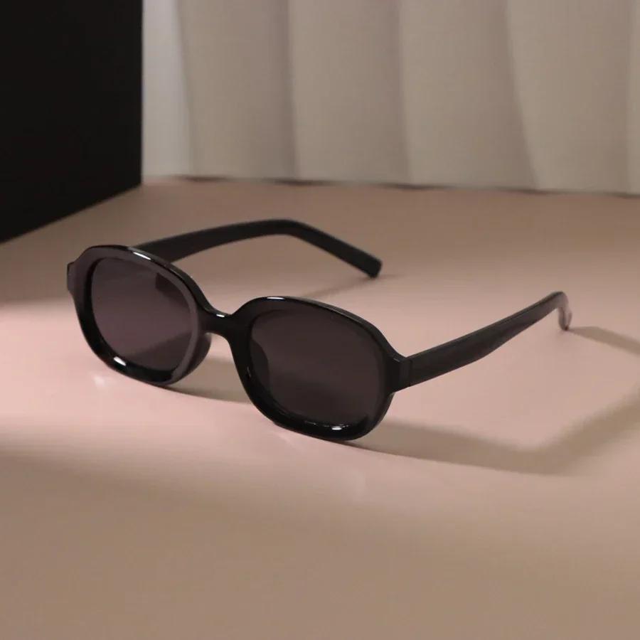 Oval Retro Sunglasses Women Men Designer Fashion Personality Vintage Sun Glasses Female Male Punk Mirror Travel Oculos De Sol