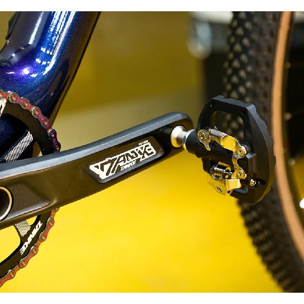 TANKE Mountain Bike Pedals 3 Sealed Bearing SPD Dual Clipless Flat & Lock Pedal Aluminum Cycling Pedals nylon cycling accessorie