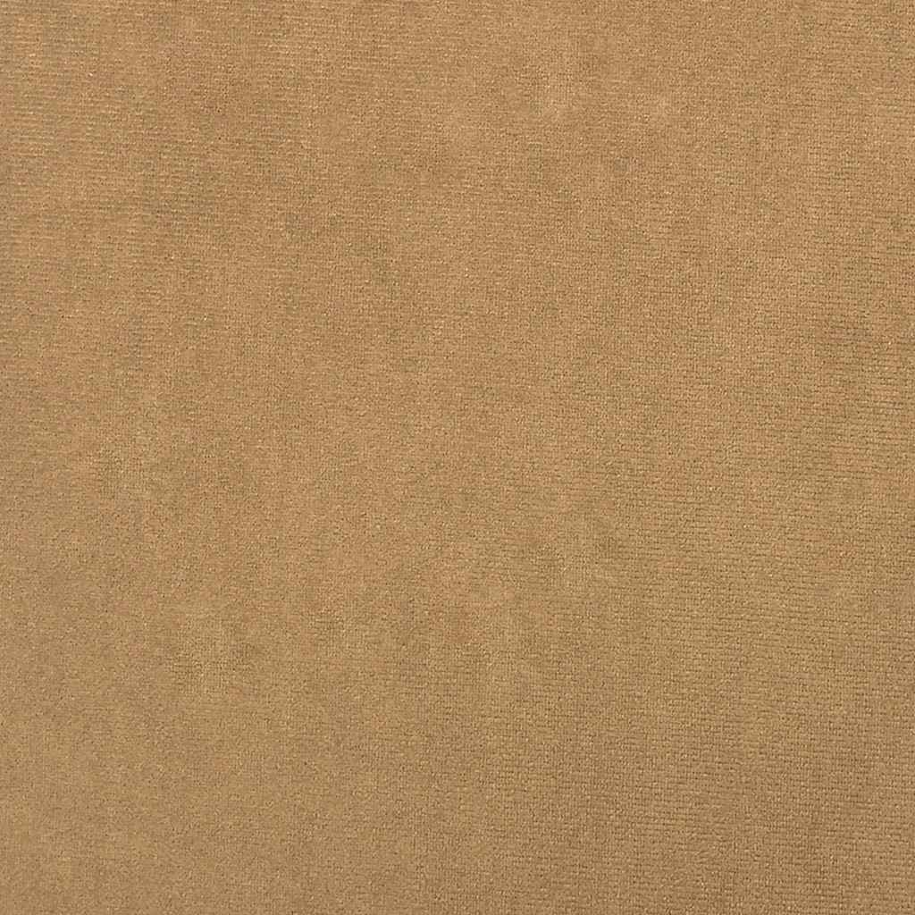 Vidaxl Dining Chair, Brown, Upholstered In Velvet