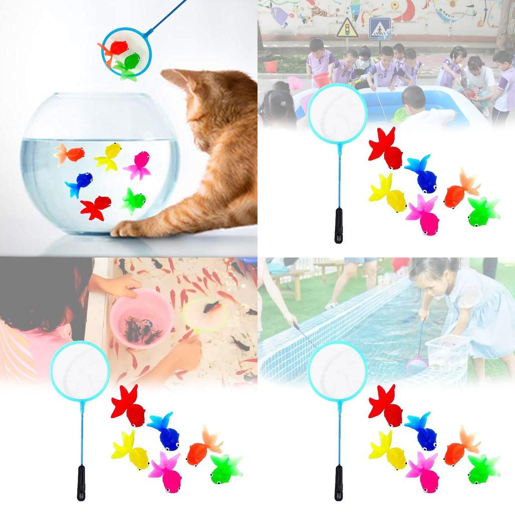 Realistisches Weich-Tpr-Goldfisch-Spielzeug für Kinder Bunter Wasserspaß und Lernen