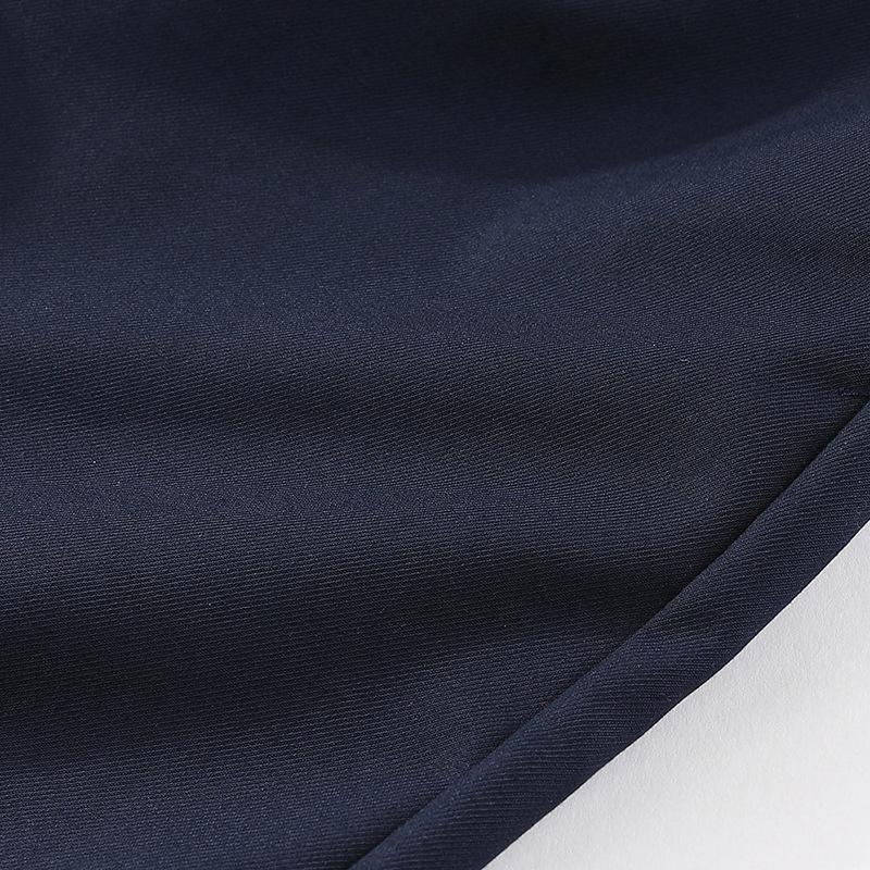 Solid Color Elastic Waist Kids School Uniform Suit Shorts Boys Girls Mid Length Shorts